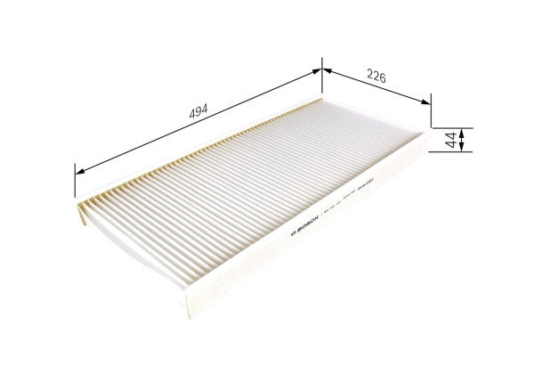 1987431181, Kupefilter, Filtr, vzduch v interiéru, BOSCH, A0018351547, 0018351547, 716050, CP1185, CU5096, E999LI, LA357, MS6220, 80000337