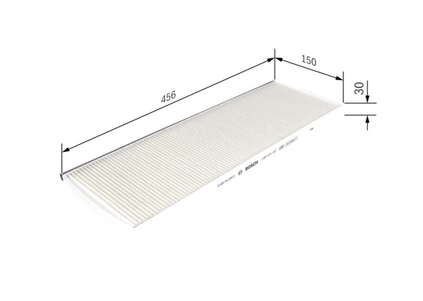 Kupefilter - 1987431187 BOSCH - 0018357047, 1914804, 22361133