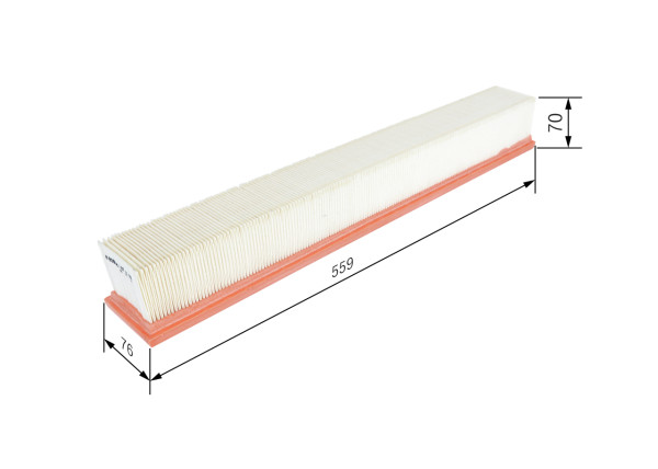 Kupefilter - 1987431190 BOSCH - 04411228, 4411228, AF26108
