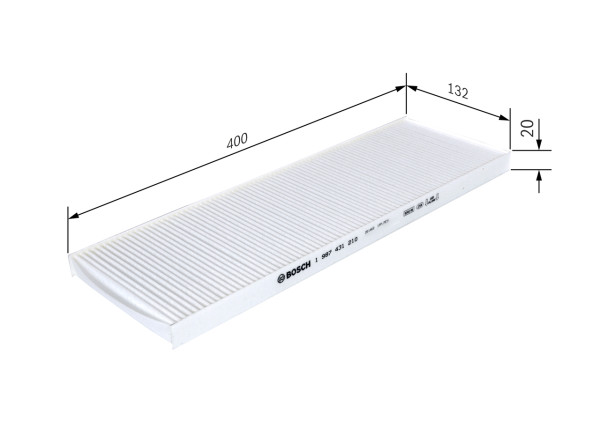 Kupefilter - 1987431210 BOSCH - 1804170086, 84779100002, 88779100002