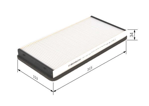 1987432200, Kupefilter, Filtr, vzduch v interiéru, BOSCH, 99657221901, 99657221902, 1987432407, 21651920, 5302800, AC36, ACE012, AH102, AKX35154, ALC5255, CF5846, CU3360, E951LI, K1020, LA323