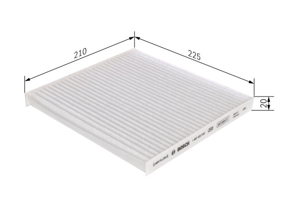1987432246, Kupefilter, Filtr, vzduch v interiéru, BOSCH, 272771HDKE, 272771HD0BKE, 272771HEOE, 272771HE0E, 5321500, 80001780, AC138, ADN12521, AH341, CA18250, CF11243, CU23011, E2997LI, EKF366, ELR7332, K1302, LA635, PC8298, WP2026