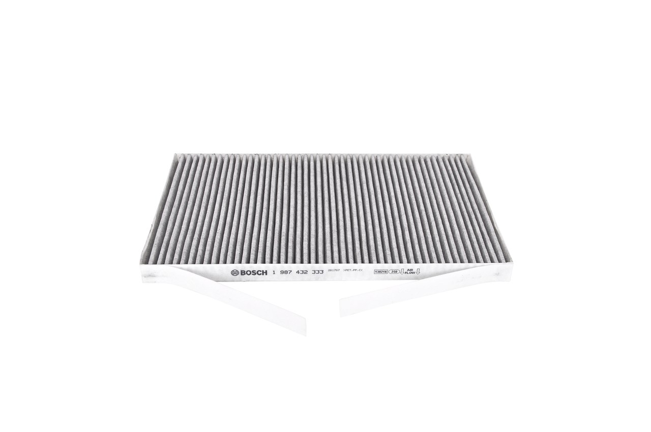 1987432333, Kupefilter, Filtr, vzduch v interiéru, BOSCH, 4A0091800, 1987431333, 21651957, ACE040, C35473, CFA8876, CUK3192, E915LC, EC353, K1032A, KF008, LAK46, LAK58, MC548, PCK8062, TSP0325039, WP6865, 1987432033, 21651958, CUK3562, K1036, MC549, K1036A