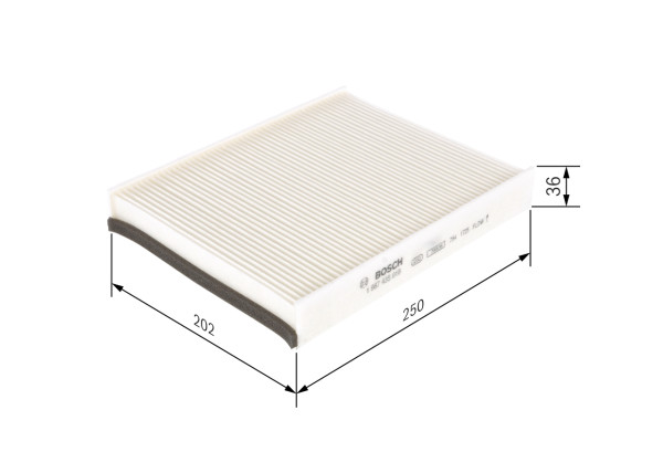 1987435018, Kupefilter, Filtr, vzduch v interiéru, BOSCH, 31369456, 31404959, AV6N18D543A, AV6N18D543AA, AV6N19G244AA, 1709013, 5128504, 0986628538, 1612919280, 5342200, 80001772, ACA213, ADF122520, AH395, ALC55161, CF11661, CU25007, E3905LI, EKF375, ELR7290, HB253, K1350, KF10020, LA875, LFCP223, MC898, MS6466, PC8364, S3280C1, T4FWB