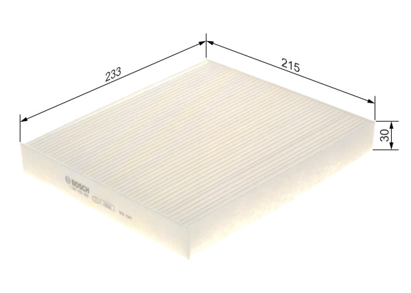 1987435056, Kupefilter, Filtr, vzduch v interiéru, BOSCH, AB3919N619A, UCY061P11, AB3919N619AA, AB3919N619B, HB3B19N619AA, HB3B19N619BA, UC9P61P11, 1718237, 2286591, 2288109, 5338300, AC97, ADM52529, AF933, AH388, ALC57441, CF11548, CU24006, E3980LI, EKF330, K1326, LA833, MS6470, N1343022, PC8357, WP2094, LA883