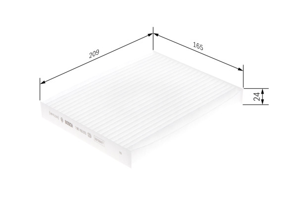 1987435070, Kupefilter, Filtr, vzduch v interiéru, BOSCH, 97133B2000, AC148, AH201, AK351267, CU21009, E3954LI, K1405, LA1226, WP2162