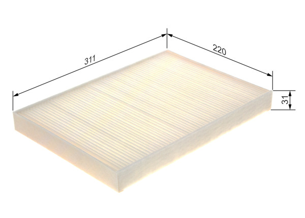 1987435105, Kupefilter, Filtr, vzduch v interiéru, BOSCH, 4M0819439, 8W0819439, 0986628565, 100365, 5332400, AC187, ADV182530, AH353, CF12211, CP1524, CU31003, E4931LI, ELR7347, K1378, LA1294, MS6505, 1987435560, 49363446