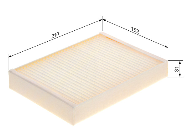 1987435121, Kupefilter, Filtr, vzduch v interiéru, BOSCH, A0008351500, 0008351500, 0986628669, 101439, 1640605480, 49410527, 5327500, ADU172523, AH513, CF12139, CU22016, E4930LI, E736, ELR7339, LA1263, MS6498, PC8473