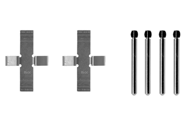 Tilbehørssett, skivebremseklosser - 1987474001 BOSCH - 0902, 1090902, 13046000382