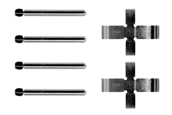 Tilbehørssett, skivebremseklosser - 1987474010 BOSCH - 0905, 1090905, 13046000142