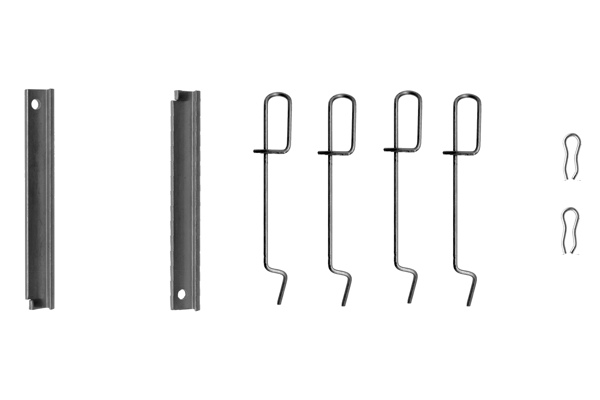 1987474135, Tilbehørssett, skivebremseklosser, Sada příslušenství, obložení kotoučové brzdy, BOSCH, 442730, 7701201836, 7701201987, 1051, 1091151, 13046004112, 1987474131, A02218, PFK209, 1151, PFK210, PFK287