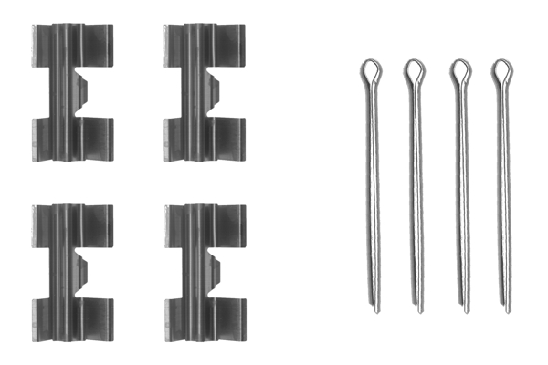 1987474172, Tilbehørssett, skivebremseklosser, Sada příslušenství, obložení kotoučové brzdy, BOSCH, 606687, 0969, 1090969, 97200011891, PFK256, PFK289