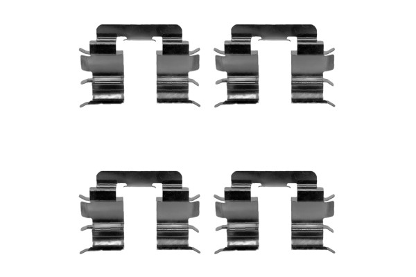 Tilbehørssett, skivebremseklosser - 1987474281 BOSCH - 1091272, 1272, 13046004522
