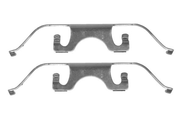 Tilbehørssett, skivebremseklosser - 1987474334 BOSCH - 1091224, PFK419, PFK438