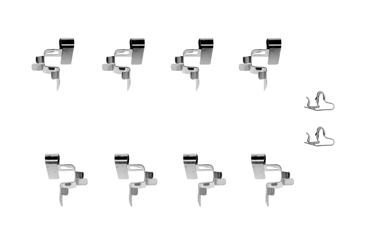 Tilbehørssett, skivebremseklosser - 1987474363 BOSCH - 1091191, 13046002752, PFK377