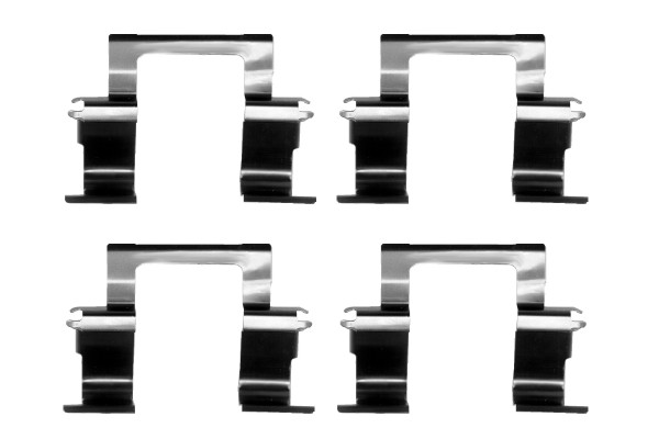 1987474387, Tilbehørssett, skivebremseklosser, Sada příslušenství, obložení kotoučové brzdy, BOSCH, 1091274, 13046004462, LX0283