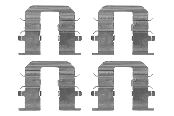 Tilbehørssett, skivebremseklosser - 1987474467 BOSCH - 582440X300, 1091746, 8DZ355204-661