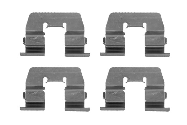 Tilbehørssett, skivebremseklosser - 1987474475 BOSCH - 1091764, 8DZ355204-671, LX0511