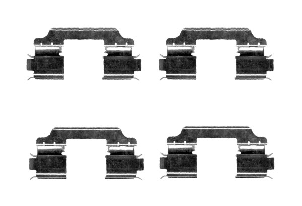 Tilbehørssett, skivebremseklosser - 1987474667 BOSCH - 1091654