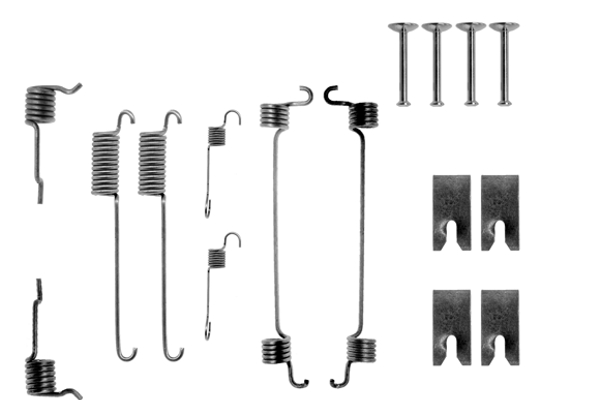 Tilbehørssett, bremsesko - 1987475057 BOSCH - 1006005, 1086922, 03013791772