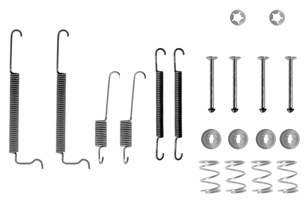Tilbehørssett, bremsesko - 1987475122 BOSCH - 03013790602, 1050744, 97401009791