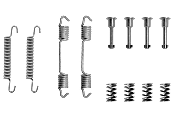 Tilbehørssett, parkeringsbremsesko - 1987475136 BOSCH - 34419064274, 03013791482, 1050708