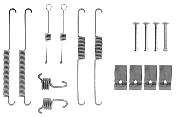 Tilbehørssett, bremsesko - 1987475151 BOSCH - 5028034, 6181210, 03013791842