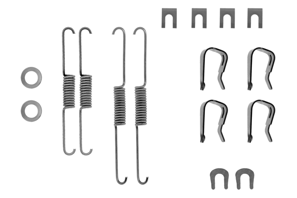 Tilbehørssett, bremsesko - 1987475200 BOSCH - 1050557, SFK46
