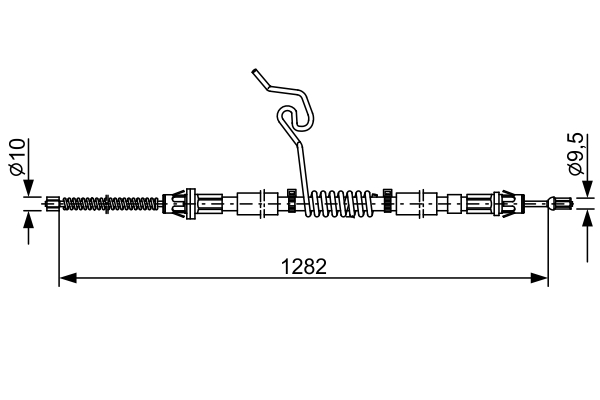 1987482462, Kabel, parkeringsbrems, Tažné lanko, parkovací brzda, BOSCH, YC152A635CG, YC152A635CH, 1C152A635CD, 1C152A635CE, 1494893, 4041988, 4331043, 4519421, 4639309, 115576, 1840903524, 1987482036, 22962, 44025000, 8140161112, 8AS355661-381, 903038, BC3243, C0289B, CAB1181, FBS10044, GCH111, 115668, 44025200, 9250336, BC4067, C0296B, CAB1204, 19037184, 92115668