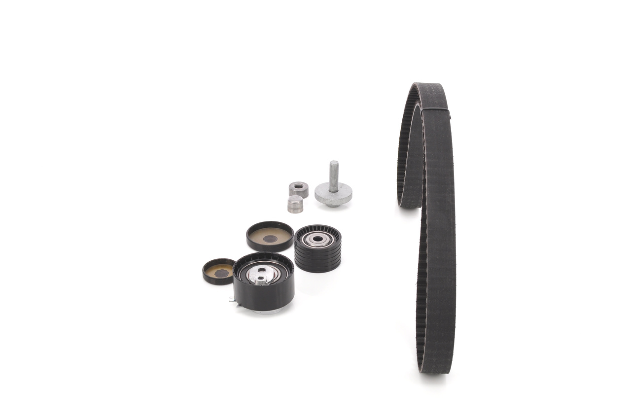 1987946701, Registerreim sett, Sada rozvodového řemene, BOSCH, 130C13191R, 7701474359, 7701477023, 7701478750, 1987946560, 530041510, 530063910, 5551970, CT1126K2, K025501XS, KTB460, LDK0352, VKMA06021, 1987948205, 5551971, CT1179K2, K025671XS, KTB517, VKMA06023, 1987948766, CT1179K4, K045671XS, 1987948966