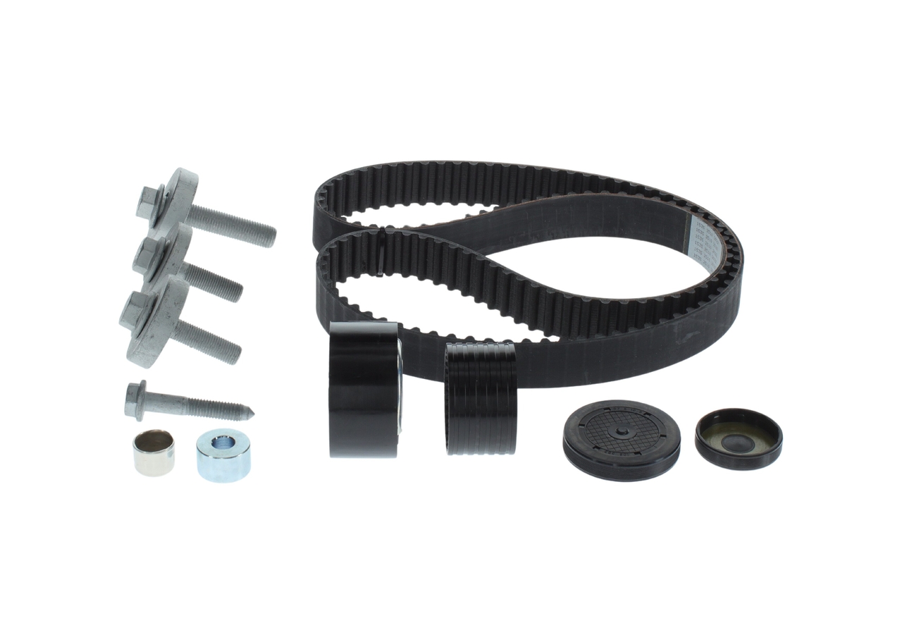 1987946562, Registerreim sett, Sada rozvodového řemene, BOSCH, 130C11321R, 7701474021, 93160243, 93161481, 130C11551R, 130C13130R, 130C19656R, 7701472696, 7701477022, 7701474023, 7701477093, 1987948216, 530036310, 530063810, 5555572, CT1130K1, K015550XS, KTB295, VKMA06104, 1987948262, 5555573, CT1130K2, K025550XS, KTB362, VKMA06106, 1987948757, 5555576, CT1130K3, K035550XS, KTB899