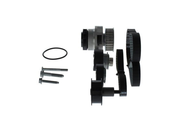 1987946951, Vannpumpe & registerreim sett, Vodní pumpa + sada ozubeného řemene, BOSCH, 1987946417, 55456702, CT957WP2, KP25565XS2, KT1209W2, VKMC011212, 1987948254WP9760