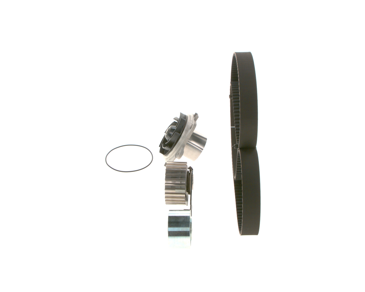 1987948746, Vannpumpe & registerreim sett, Vodní pumpa + sada ozubeného řemene, BOSCH, 1987948903WP9719, 56036731, CT968WP2, KP45500XS, KTBWP4530, VKMC02176