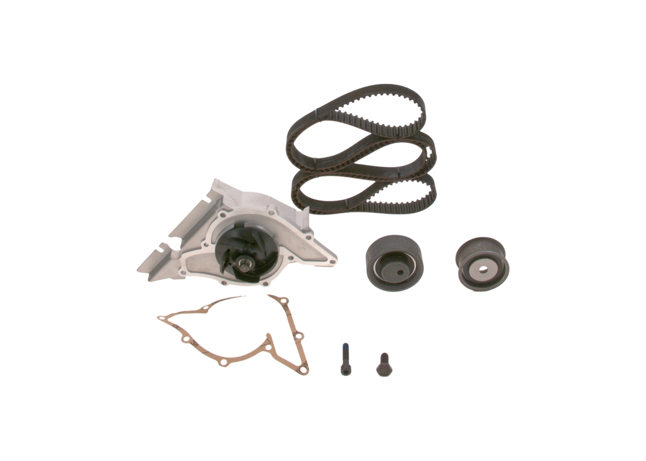 1987948862, Vannpumpe & registerreim sett, Vodní pumpa + sada ozubeného řemene, BOSCH, 1987948023WP9714, 55419701, CT726WP2, VKMA01201VKPC81802