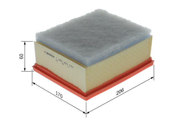 F026400010, Luftfilter, Vzduchový filtr, BOSCH, 1444H3, 1444J4, 1444QE, 1444QF, 1444QG, 1444R1, 1444R3, 1444TF, 1444WK, 11123210011, 152071758595, 18215, 3013100, 32213, 456AP, 585007, 60018, 62932213, 8109, A1085, A2005, A28914, ADP152238, AF086, AF20066, AG1084, AI5236, AP0806, C211161, CA8675