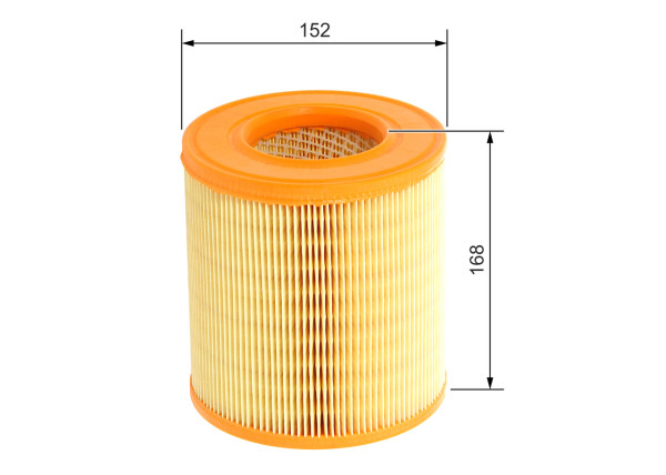 F026400027, Luftfilter, Vzduchový filtr, BOSCH, 4F0133843A, 2760300, A1291, AG1464, AR3712, C16118, CA10524, E670L, EAF636, EL9092, FL9156, LX1253, S7603A, WA9502