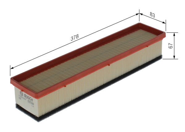F026400051, Luftfilter, Vzduchový filtr, BOSCH, 1654600QAS, 8200298074, 8200431081, 1654600Q1F, 8200989933, 3032100, A1183, A2139, AP1346, C38751, CA10314, E1164L, EAF556, ELP9086, LX1849, PA7424, PA7662, S9312A, WA9425, A1246, A2209, CA10827, EAF722, ELP9102, LX2039, PA7527, A1282, CA9621, LX3144