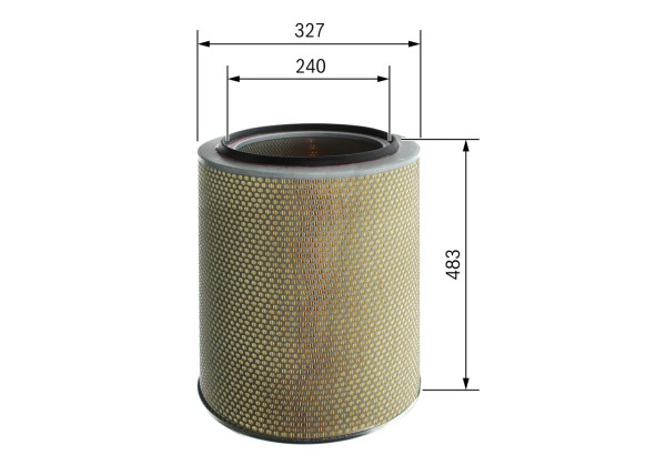 F026400078, Luftfilter, Vzduchový filtr, BOSCH, 2991785, 7424993643, 2992374, 2996155, 41272211, 2739100, 93242E, AEM2954, AF26204, AM4581, C3314651, CA9783, E433L, F026400078, FA3342, FL9071, MA1439, MD7604, S7391A, 2756300, AP4581, S7563A