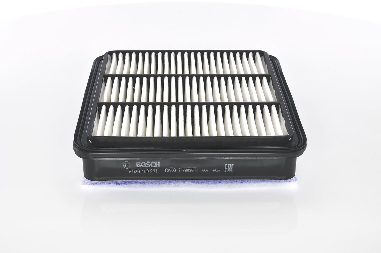 F026400221, Luftfilter, Vzduchový filtr, BOSCH, 8-97251-944-0, 97251944, MZ690446, 8-97369-293-0, MZ690972, X1500A098, 1500A098, 1500A358, 03964505, 3050600, A1267, A1517, A2235, ADC42249, AF26543, AG1122, ALA1707, AP1202, ARL4141, C24011, CA10355, E1243L, ELP9212, FA500S, J1325054, LX2834, MA3142, MA4614, MD8302, P452