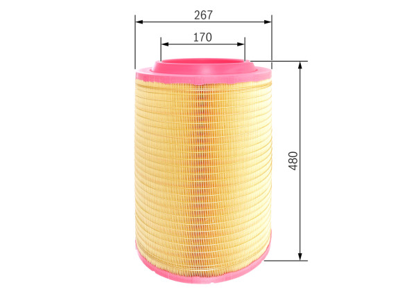 F026400247, Luftfilter, Vzduchový filtr, BOSCH, 1363024, 7424993636, 1529632, 7424993637, 1536734, 1638006, 1640921, 1657523, 1726060, 1789291, 1921967, 1933740, 2114402, 2169184, 2197922, 2757300, 30191, 8368, 93243E, A2136, ADG1361R, AEM2860, AF25975, AM4476, C2711704, CA9867, E541L, F026400071, FA3386, FLI9090