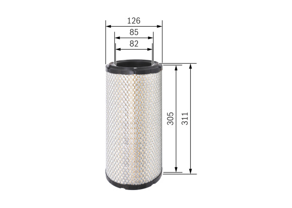 F026400318, Luftfilter, Vzduchový filtr, BOSCH, 11M820120, 12906212560, 133720A1, 1348726, 14519261, 3214311700, 32917301, 4290940, 6666333, 8050800, A213624, AM129028, E723011081, R140142270, Z7602BX006, 2080103361, R140142280, RE68048, 02250125370, 181878, 2742000, AF25436, C13145, E1504L, FA3487, LAF8143, LE11P00002S002, LX2959, P822768, R495