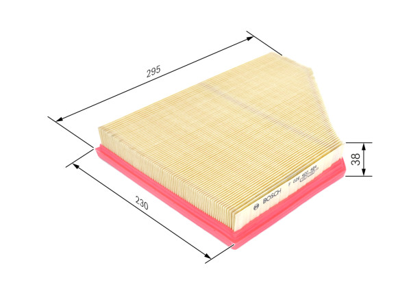 F026400484, Luftfilter, Vzduchový filtr, BOSCH, 13717548898, 49898, AG1515, C30901, E910L, LX2098