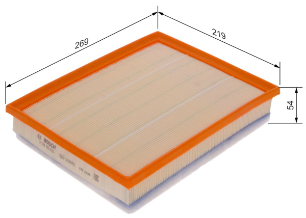 Luftfilter - F026400525 BOSCH - 13718616909, 8616909, A1952