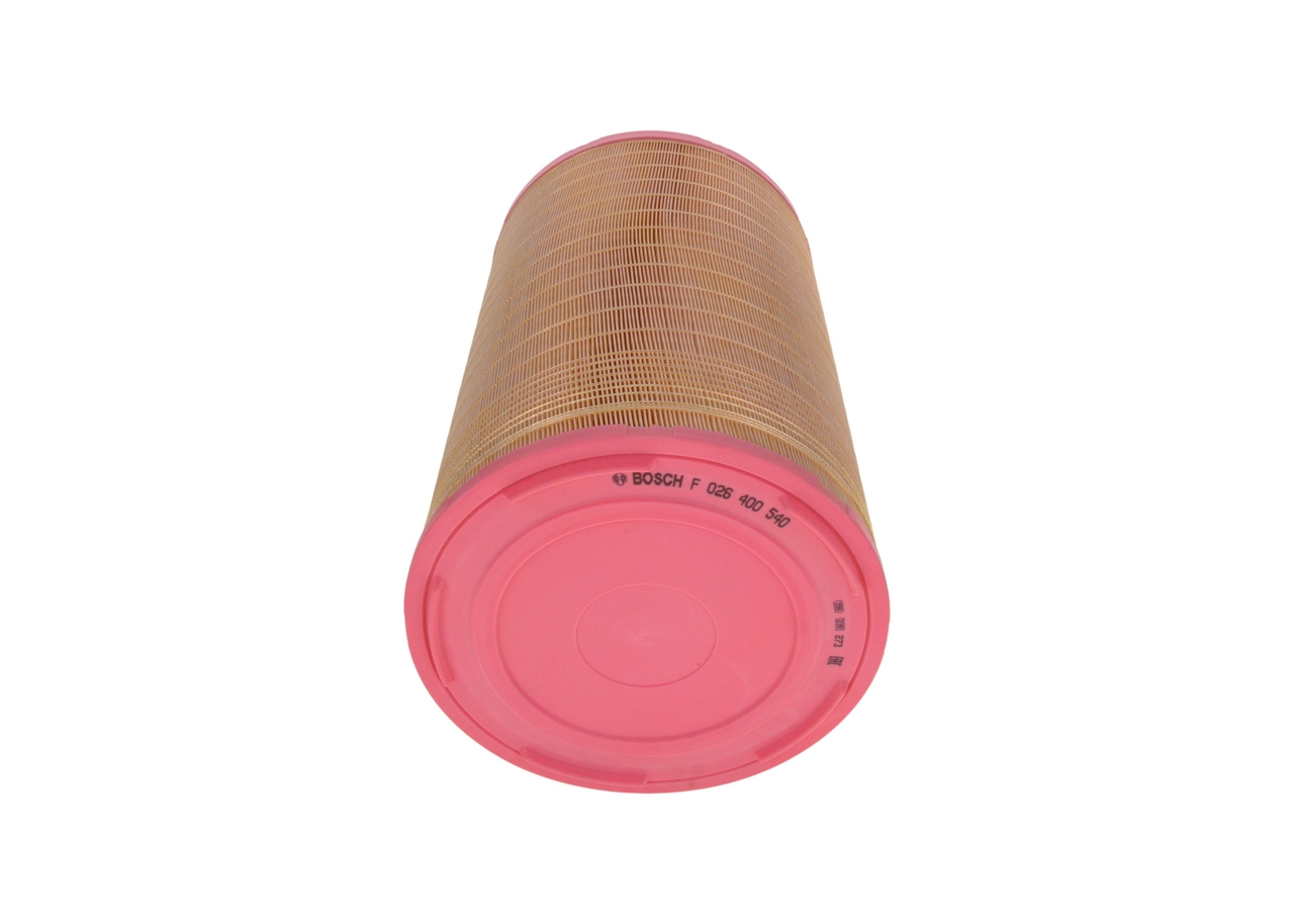 F026400540, Luftfilter, Vzduchový filtr, BOSCH, 5021107522, 81083040083, 81083040097, 81083040094, 12343210001, 2739600, 93084E, A791, ADG1007R, AF25264, AM446, C301353, E237L, FA3152, FLI6895, LAF8998, LX612, MA1401, MD7120, P777579, RM816, RS3714, S1970A, P781393