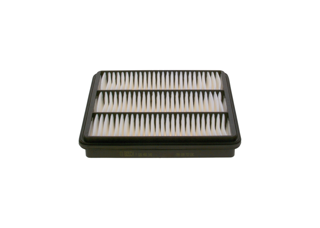 F026400546, Luftfilter, Vzduchový filtr, BOSCH, 96328718, B111109111, 18317, 29123210011, 3033500, 42838, A1586, A1865, ADG02256, AP1096, C2743, CDW12112, DA746, FA332, J1320908, LVFA1542, LX2112, MAP60178, MD8390, S3335A, FA332S, LX2907, JFA332, JFA332S