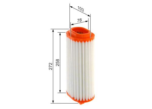 Luftfilter - F026400578 BOSCH - 28113B9500, AE3582, ALA8926