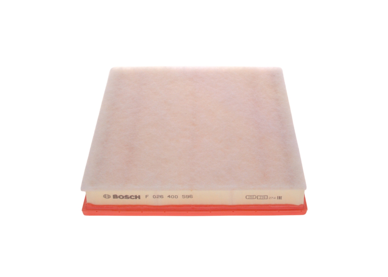 F026400596, Luftfilter, Vzduchový filtr, BOSCH, GK219601AA, 2011999, 2320832, 103803, A1965, ADF122234, ALA18065, AP0236, C34005, E1448L, LVFA1638, LX4403, MD8910, P195A, WA9827, C340051, GK219601AB
