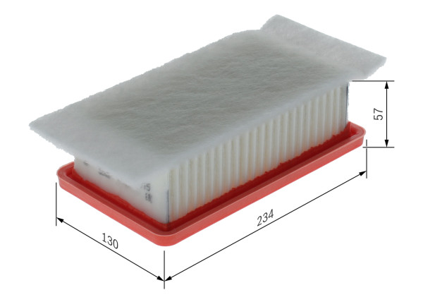 F026400715, Luftfilter, Filtr vzduch., BOSCH, 165464PM0A, A3032, AP1545, C24250, CA12632, E2151L, ELP9635, LX5596, P728A, PA7904, WA9855