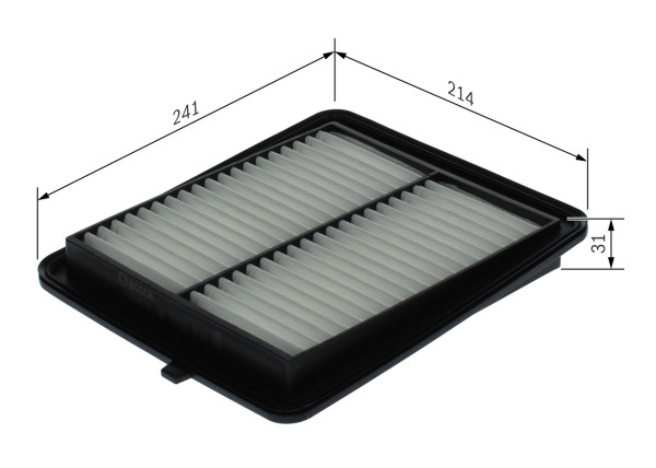 Luftfilter - F026400723 BOSCH - 1378078R00000, 13780-78R00, 30C7100