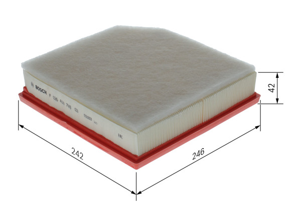 F026400749, Luftfilter, Filtr vzduch., BOSCH, 32146443, C240511, ELP9643, P736A
